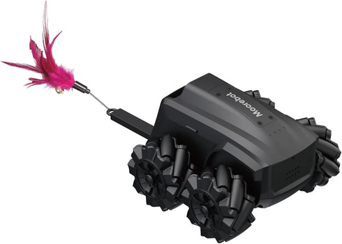 Moorebot Cat Wand, Scout Robot Add-on Tool for Pets, Fun Robot Toy Accessory...