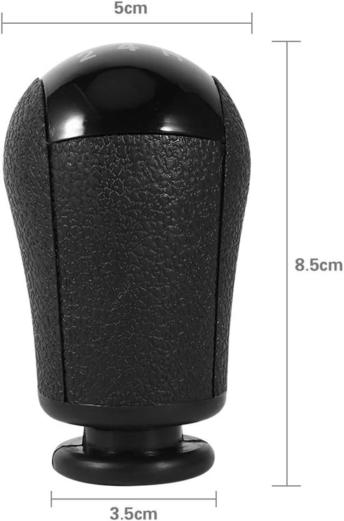 5 Speed MT Gear Stick Shift Knob for Focus Mondeo MK3 SMAX Galaxy Mustang Transit Manual Car Shift Knob Head Lever Shifter(Black)...