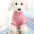 Idepet Pet Dog Classic Knitwear Sweater Soft Fleece Coat Thickening Warm Pup Dogs Shirt Winter Pet Dog Cat Clothes Puppy Customes Clothing for Sma...