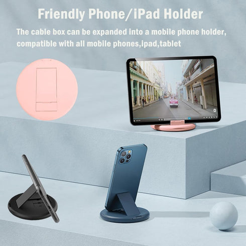 Yesimla Multi USB C to Lightning Adapter Kit, USB to USB-C Charging Cable Case USB C to Type C/Micro/USB A Converter Contains Card Storage,Phone H...