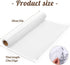 Tracing Paper Roll 12in x 25yd, White Trace Paper Pattern Paper Translucent Tracing Paper for Sewing, Drawing, Sketching, Gift Wrapping...