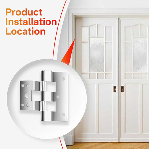 SuperDi Mobile Homes Door Hinge for Combination Doors Replacement for Elixir Series 6000 8000 9000 and Storm Door...
