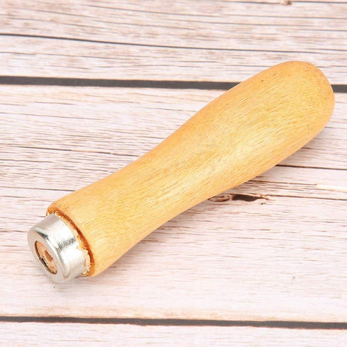 Wood Handle, Wooden File Handle Jewelry Tool Replacement Accessories File Accessories for File Cutting Tool Craft...