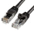Cmple - 5 Pack Cat6 Ethernet Cable 1.5 ft, High Speed Cat6 Internet Network Cord, Ethernet Patch Cables, Computer LAN Wire with Snagless RJ45 Conn...