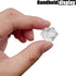Fake Crushed Ice Cubes, Vase Fillers, 150 pcs 16*22 mm Fake crushed Ice Cubes Artificial Acrylic Crystal Rocks Diamonds for Vase Fillers, Party Fa...