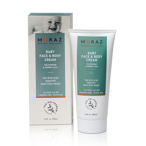 Moraz Baby Face and Body Cream - Baby Skin Care Solution Enriched with Jojoba Oil - Baby Cream to Soothe Irritation and Prevent Dry Skin - 3.4 oz...