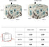 2 Slice Toaster Cover, Bread Machine Cover Retro Turquoise Flowers Butterfly Dragonfly Country Style Kitchen Appliance Dust Cover Top Handle Finge...