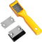 Edge Banding Trimmer + 1 Replacement Blade & Surform Shaver Tool,Hand Planer Edge Bander for Burrs,Wood Shaver Tool,Suitable for Cutting PVC ABS M...