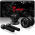MZS 6MM Swingarm Spools, Sliders Stand CNC Universal M6 Black Compatible with YZF R7 R1 R3 R6 R6S YZF600R FZ1 FZ6 FZ6R FZ8 FJ09 FZ09 FZ10 MT09 MT1...