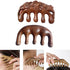 Wide Teeth Hair Comb Sandal Wood Anti-static Scalp Massage Hair Care Tool Relaxation Therapy Stimulation Reflexology Lotus Wood Comb...