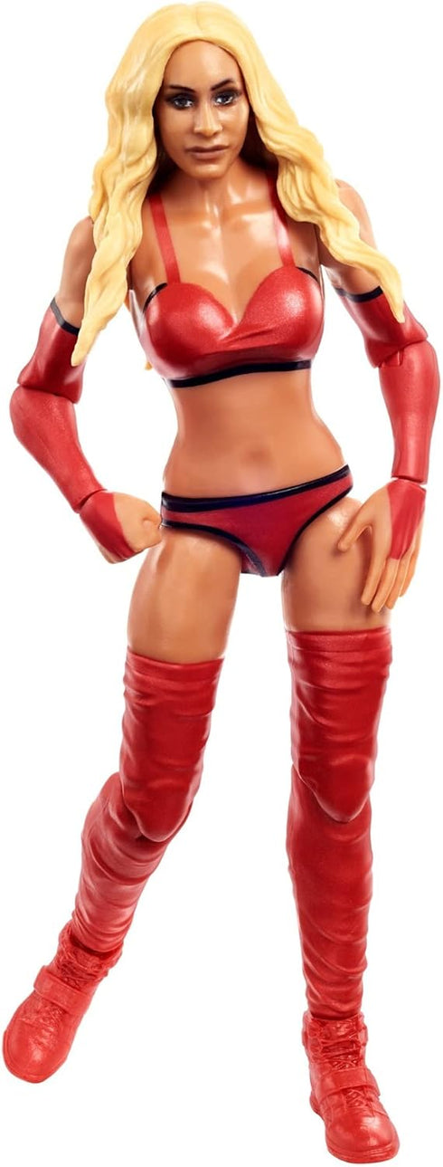 WWE Carmella Basic Action Figure, Posable 6-inch Collectible for Ages 6 Years Old & Up...