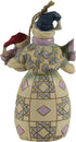 Enesco Jim Shore Heartwood Creek Snowman with Baby Hanging Ornament, Multicolor...