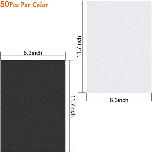 100 Sheets Tracing Paper,Carbon Graphite Transfer Paper with 5 Pieces Embossing Styluses Stylus Dotting Tools for Wood,Paper,Canvas and Other Art ...