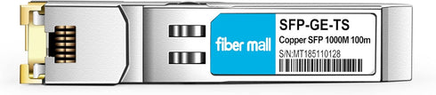 SFP to RJ45 for Cisco Meraki MA-SFP-1GB-TX 1000Base-T Copper RJ-45 100m Mini GBIC Transceiver Module...