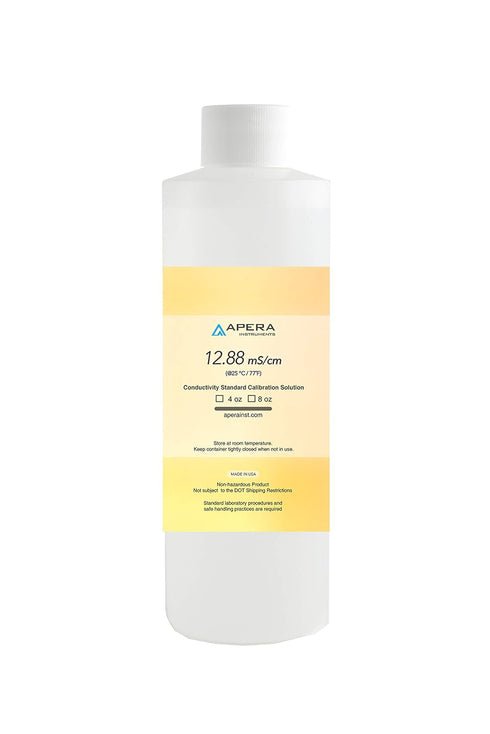 Apera Instruments 12.88 mS/cm (12880µS/cm) Conductivity Standard Calibration Solution, 16 oz. (AI1131)...