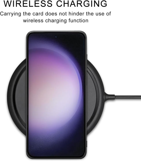Designed for Samsung Galaxy S23 FE Case,Drop Protection Slim PU Leather Wallet Case with Card Holder Kickstand Shockproof Protective Phone Cover f...
