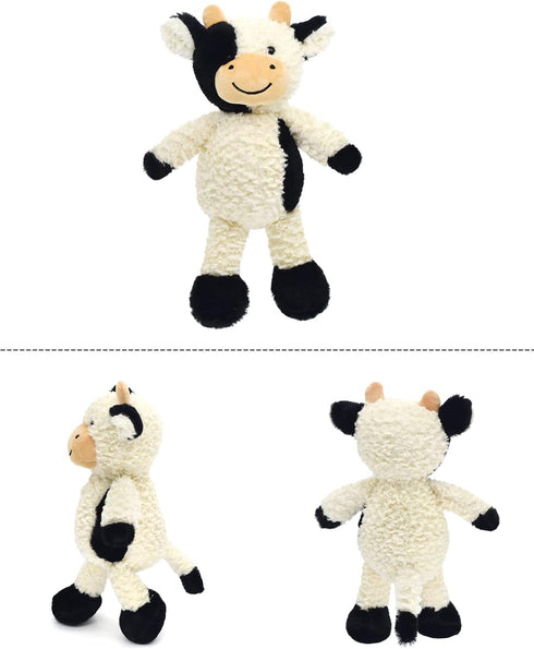 13'' Soft Cow Plush Dolls Stuffed Animals Toys Gifts for Kids, Toddler, Birthday, Valentines, Christmas (Standing)...