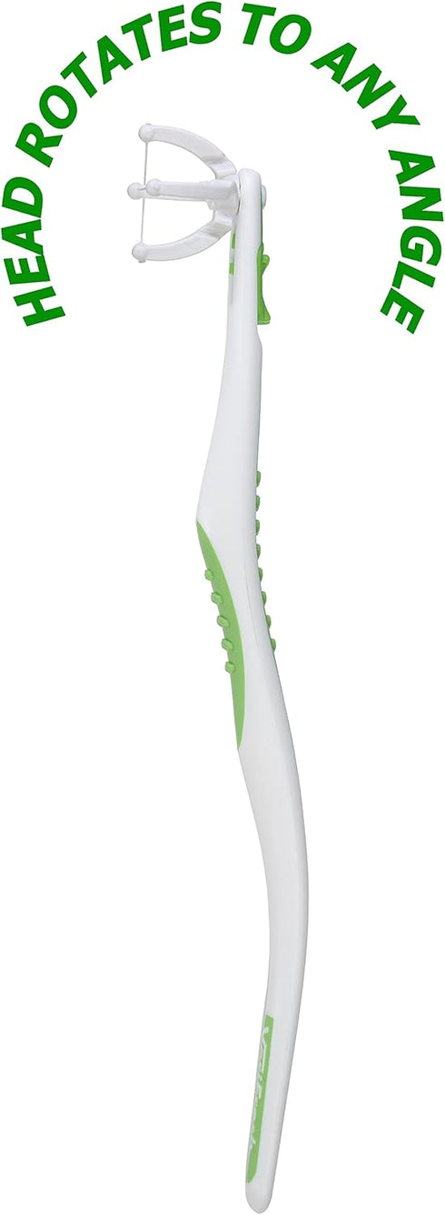 VeriFlosser - Refill Size S - Swivel Head Flosser Replacement Pack New by VeriFresh 20 Floss Heads...