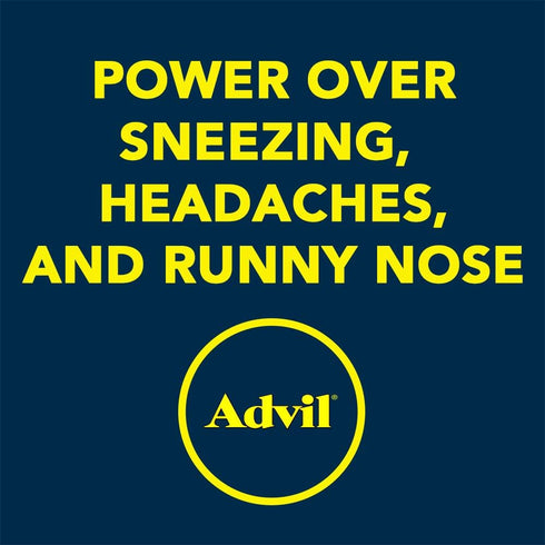 Advil Allergy and Congestion Relief Tablets, Pain Reliever, Fever Reducer and Allergy Relief with Ibuprofen, Phenylephrine HCl and Chlorpheniramin...