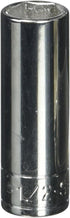 SK Tools USA 1/4" Drive, 1/2", 6 Point, Deep Chrome Socket | 41916...