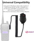 Original Baofeng Mic for UV-82 Speaker Mic Compatible with Baofeng Radios: UV-82HP, UV-82L, UV-5R Series and All Ham Radio Dual PTT Design with K2...