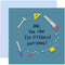 Old English Co. Dad Fix Anything DIY Birthday Card - Fun Joke Greeting Card for Him from Son or Daughter | Home Improvements Hammer and Nails Card...