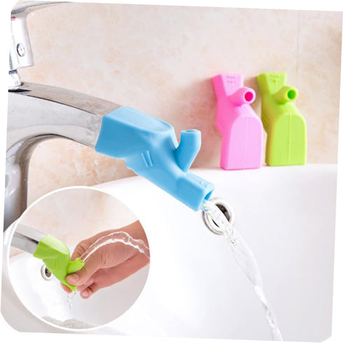 Vaguelly 3pcs Faucet Extension Adapter Baby Bath Tubs Faucet Extender Sink Accesorios Bath Tub for Baby Water Tap Extender Kids Bathroom Accessori...