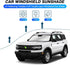 KUST Windshield Sun Shade for 2021-2025 2026 Ford Bronco Sport Accessories Window Custom Fit Sunshade Sun Visor Protector Foldable Blocks UV Rays ...