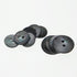 Black Genuine Mother of Pearl Buttons Set,22PCS/Pack(16PCS 15MM+6PCS 20MM),2 Holes Bulk Natural MOP Pearl Shell Buttons for DIY Sewing Crafts,Shir...