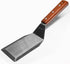 Professional Metal Spatula for Cast Iron Skillets and Flat Top Grills, Full Tang Wooden Handle, Stainless Steel Blade, Smash Burger Spatula Turner...