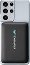 TECHSMARTER Wireless Portable Charger Power Bank with Anti-Slip Suction Cups, 8000mAh 18W USB-C Battery Pack, for Samsung S24, S23, S22, S21, S20,...
