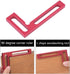 90° Degree Woodworking Right Angle Clamp, Tools Positioning Square10cm/3.9inch...
