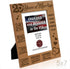KATE POSH - 20 Years of Marriage, Our 20th Anniversary Engraved Natural Wood Picture Frame, Twenty Years Together, Wedding for Husband & Wife (5x7...