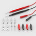 Goupchn 16PCS Multimeter Test Leads Kit Replacement Test Wire Set with Alligator Clips, Banana Plugs, Test Probes, Banana Plugs for Multimeter Aut...