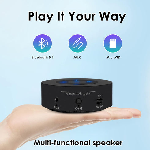 XLEADER Small Bluetooth Speaker (Gift Box Packed) Portable Speakers Bluetooth Wireless with Mic/Micro SD/Aux input, Touch Design, Deep Bass, 12H P...