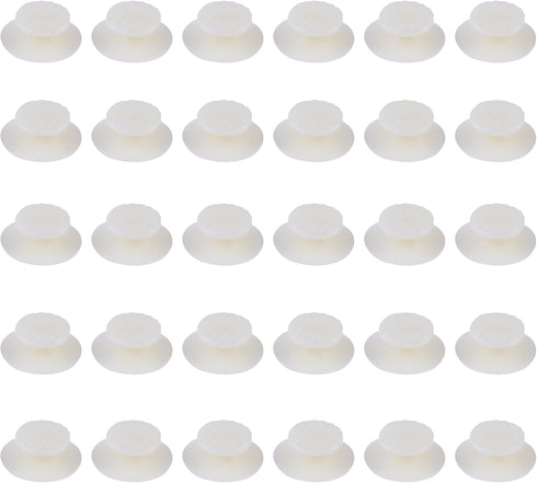 30Pcs 15mm Charm Backs for Medium Bogg Bag,Blank Bit Accessory for DIY Your Own Insert Charm,Button Backs Compatible with Simple Modern Tote,Simpl...