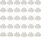 30Pcs 15mm Charm Backs for Medium Bogg Bag,Blank Bit Accessory for DIY Your Own Insert Charm,Button Backs Compatible with Simple Modern Tote,Simpl...