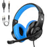 ShinePick Kids Headphones, Over-Ear Girls Boys Gaming Headphones with Microphone and Volume Control for Kids Teens Online School, Travel?Blue?...
