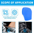 Car Gear Shift Knob Cover, Anti-Slip Silicone Auto Knob Gear Stick Protector, Comfortable Car Automatic Shift Protector Cover for Men Women, Unive...