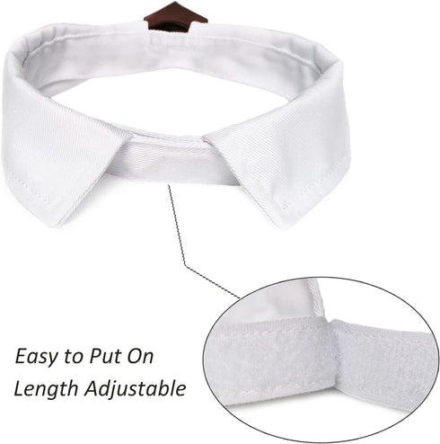 Dog Tie, KOOLMOX Handcrafted Adjustable Formal Collar Neck Tie, Bowtie for Little Puppy, Small Boy Cat Dog Tuxedo Tux Suits, Wedding Graduation Va...