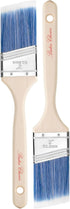 Bates- Paint Brushes, 2-Inch, 2 Pack, Angle Brushes, Treated Wood Handle, Paint Brushes for Walls, Stain Brush, Wall Paint Brushes, Furniture Pain...