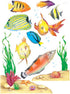 Eureka Classroom Decorations Window Clings, Fish Wall Decals, 14 Pc...