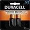 Duracell CR123A 3V Lithium Battery, 2 Count Pack, 123 3 Volt High Power Lithium Battery, Long-Lasting for Home Safety and Security Devices, High-I...