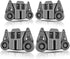 4 Packs W10195417 UPGRADED Dishwasher Wheels Lower Rack For kenmore whirlpool kitchen aid,Dishwasher Wheels Replaces Dish Rack Part Number AP45383...