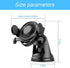 Car Phone Mount, 360°Adjustable Car Phone Holder with Enhanced Suction Cup for Dashboard Windshield, Compatible with iPhone 11/11 Pro/Pro Max/12/1...