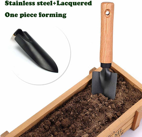 Garden Tools Set-Garden Trowel, Large Succulent Plant Transplant Trowel Set,3 Piece Large Premium Gardening Hand Kit,1 Narrow Shovel,1 Wide Shovel...
