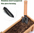 Garden Tools Set-Garden Trowel, Large Succulent Plant Transplant Trowel Set,3 Piece Large Premium Gardening Hand Kit,1 Narrow Shovel,1 Wide Shovel...