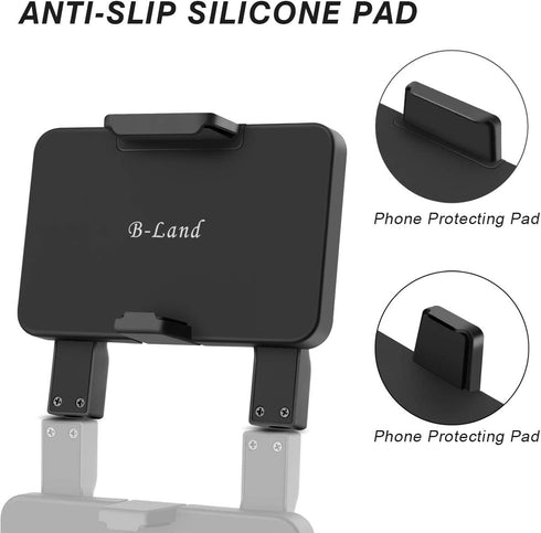 B-Land Phone Holder for Gooseneck Stand, Universal Mobile Phone Mount Phone Clamp (Gooseneck Stand Not Included)...
