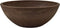 PSW Pot M25C Collection Shallow Garden Bowl Low Planter for Succulents, Bonsai, Fairy Gardens, Herbs, 10-inch, Chocolate...
