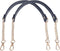 Beaulegan Purse Chain Handles - Microfiber Leather - Replacement for Shoulder Bag or Handbag 23.6 inch Long (2 PCS/Gold)...